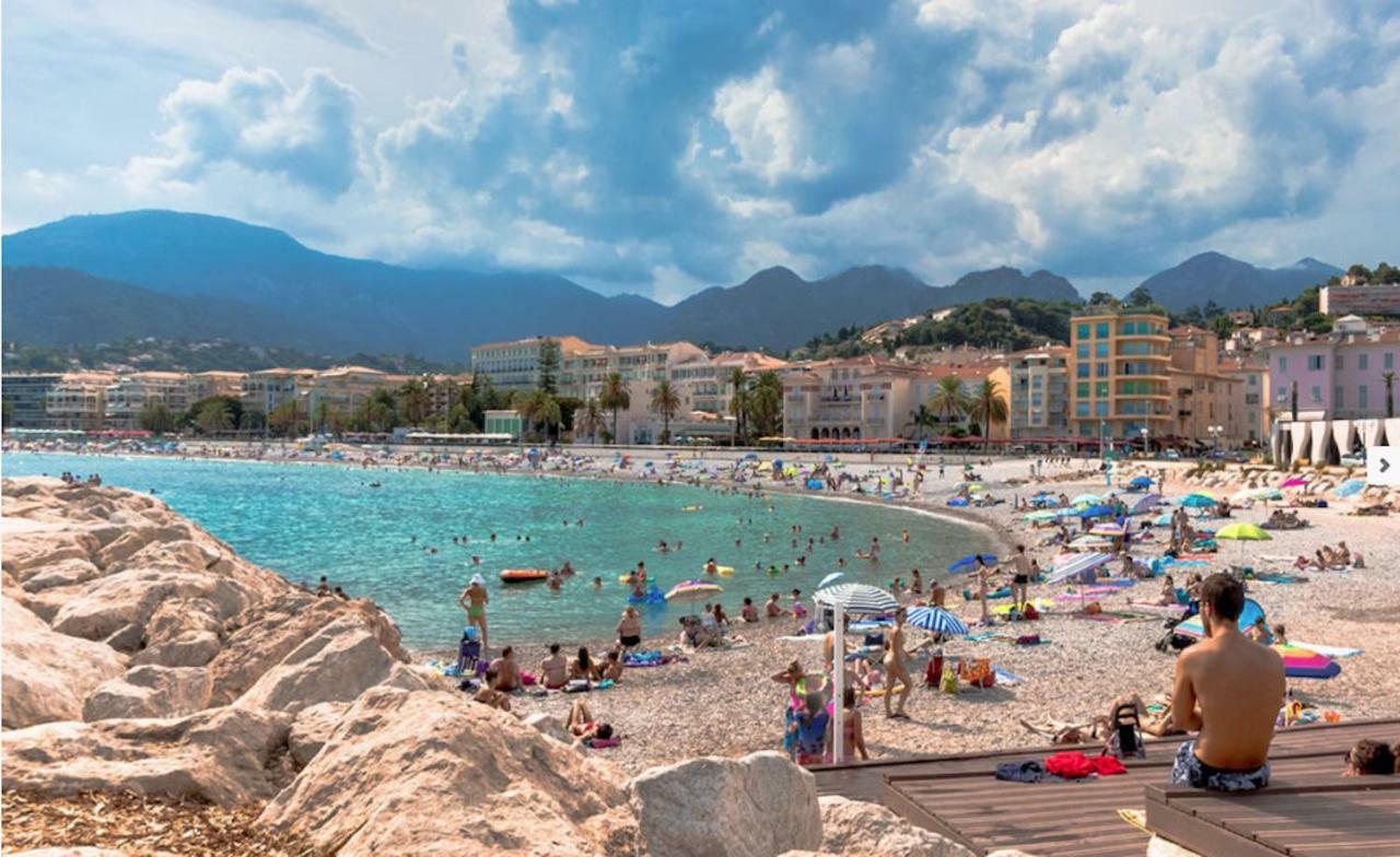 Menton Smartworking And Relax On The Beach, Seaview Exterior photo
